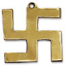 Wall Hanging - Golden Swastik
