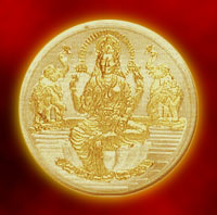 Lakshmi Gold Coin