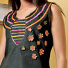 Black Color Kurta in Cotton