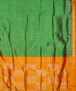 Green Patola Silk Saree