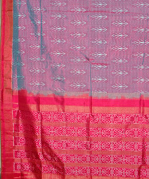 Violet Patola Silk Saree