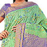 Green Color Cotton Silk Saree