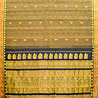 Brown and Black Color Sico Gadwal Saree