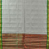 Grey Color Cotton Gadwal Saree