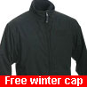 Polar Zipper Jacket With Free Cap