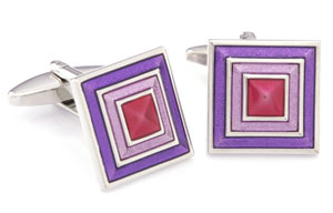 Orosilber's Enamel Cufflinks