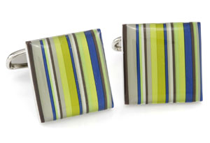Orosilber's Enamel Cufflinks