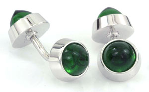 Orosilber's Stone Cufflinks