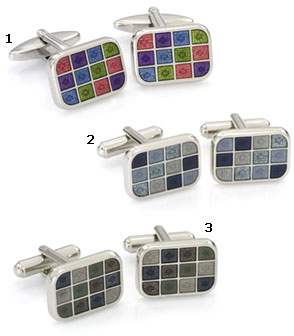Orosilber's Stone Cufflinks