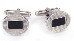 Orosilber's Stainless Steel Cufflinks