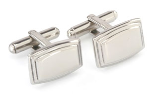 Orosilber's Stainless Steel Cufflinks