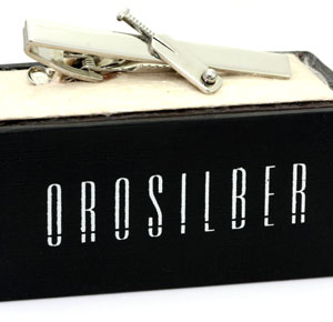 Orosilber's Cricket Bat & Ball Tie Pin