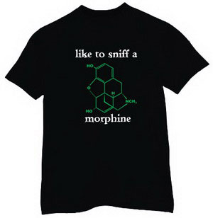 Heroin - Slogan Printed T - shirt for Men