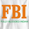 F B I - Slogan Printed T - shirt for Men