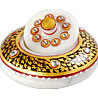 Marble Utility Container{Sindoor Dani}