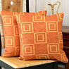 Textured Cotton Set of Cushion Covers