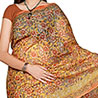 Traditional block printed Kota Doria Saree