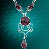 Handcrafted Garnet Necklace