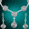 Handcrafted Pure Oxidised Silver Necklace Set