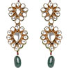 Handcrafted pair of Kundan Earrings