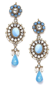 Pair of Kundan Earrings