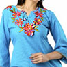 Handloom Cotton Kurta with Thread Embroidery