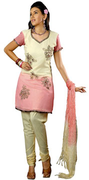Delicate Georgette Suit with Dabka and Zari Embroidery