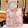 Hobo Shaped Handcrafted Bag of Recycled Natural Fiber