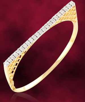Aesthetic bracelet with Finest Cubic Zirconia