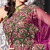 Alluring Net Lehenga Saree