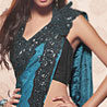 Graceful Floral Design Saree