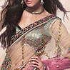 Rakhi Gifts to India, Fabulous Heavy Border Saree Rakhi Gifts to India, Fabulous Heavy Border Saree