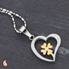 Gold Plated Flower Pendant