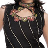 Black Georgette Kurti