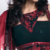 Black Salwar Kameez with Sequins Work Motifs