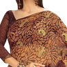 Dual Shade Brown Cotton Saree