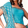Stunning Sky Blue Saree