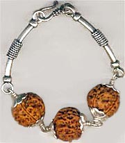 Saraswati Bracelet In Silver