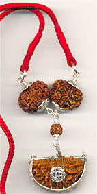 Dhyan Yog Pendant In Silver