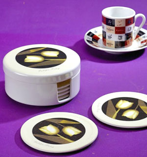 Thai Melamine Coasters � Set of 6