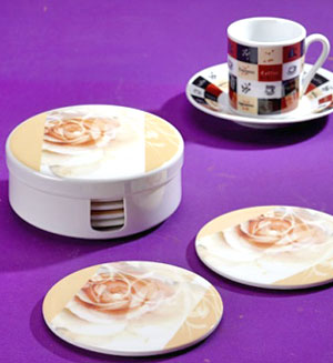 Thai Melamine Coasters � Set of 6