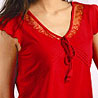 Flame Satin Nightwear