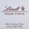 Lindt Swiss Thins Milk Chocolate
