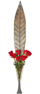 Wall Leaf Vase