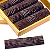 Chocolate Almond Logs with Silver Diya