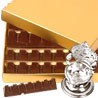 Butterscotch Bars with Silver Diya