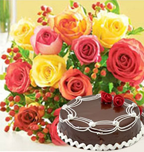 Online Flowers on Home Flowers Fruits Flower Hampers Cakes Flowers