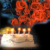 40 Roses With Cake