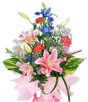 Mixed Seasonal Flowers Bouquet