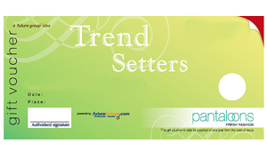 Pantaloons Trendsetters Gift Voucher, Pantaloons Trendsetters Gift Voucher